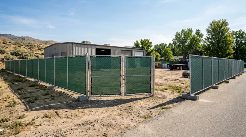 Commercial & Temporary Fencing Boise