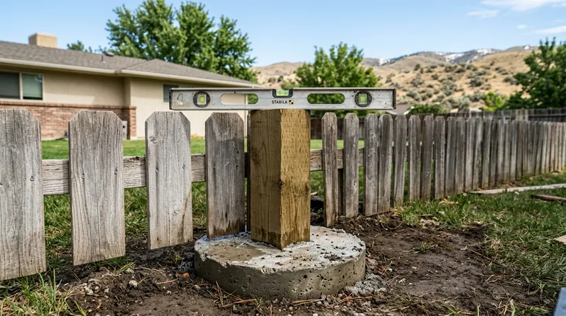 Fence Post Repair & Replacement Boise